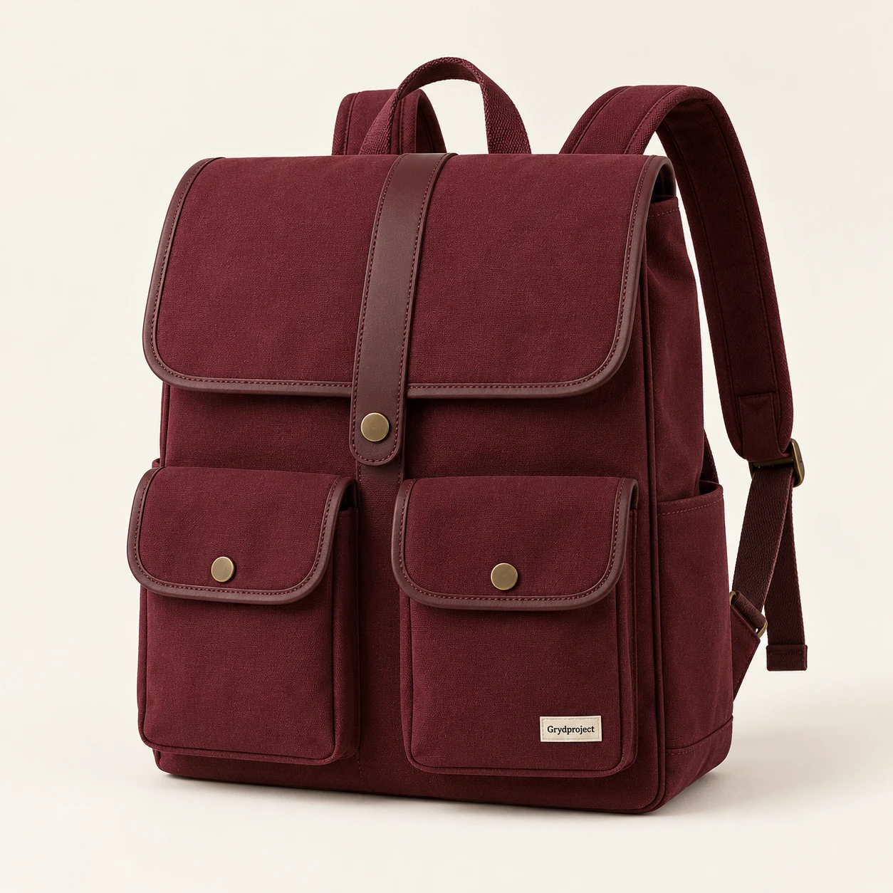 Registrar Satchel Backpack in Burgundy